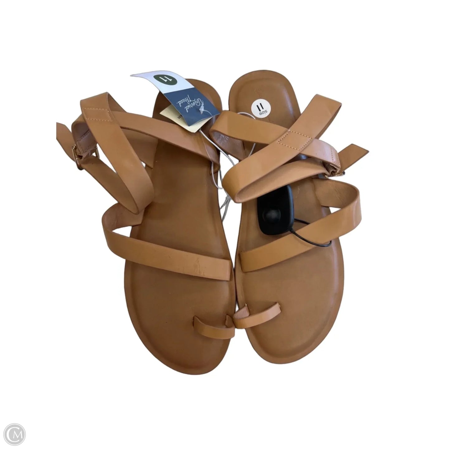 Sandals Flats By Universal Thread In Brown, Size: 11
