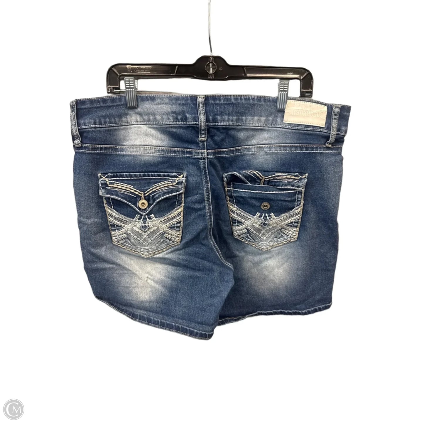 Shorts By Hydraulic In Blue Denim, Size: 16