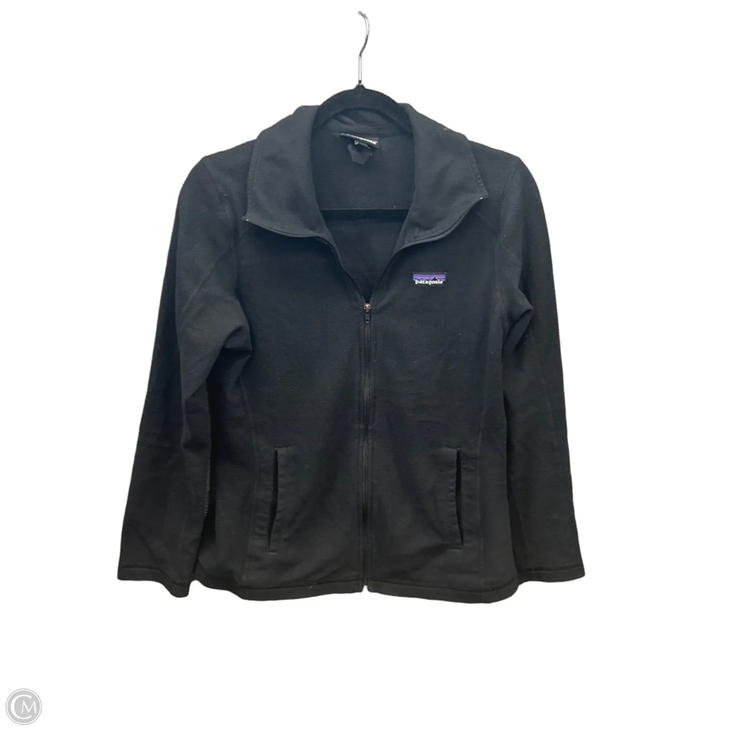 Jacket Fleece By Patagonia In Black, Size: M