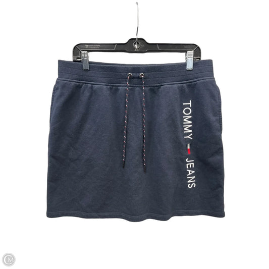 Skirt Midi By Tommy Hilfiger In Navy, Size: 12