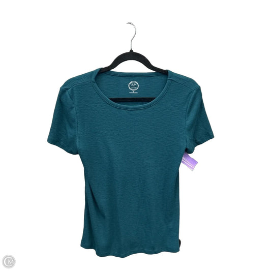 Top Short Sleeve Basic By Maurices In Green, Size: M