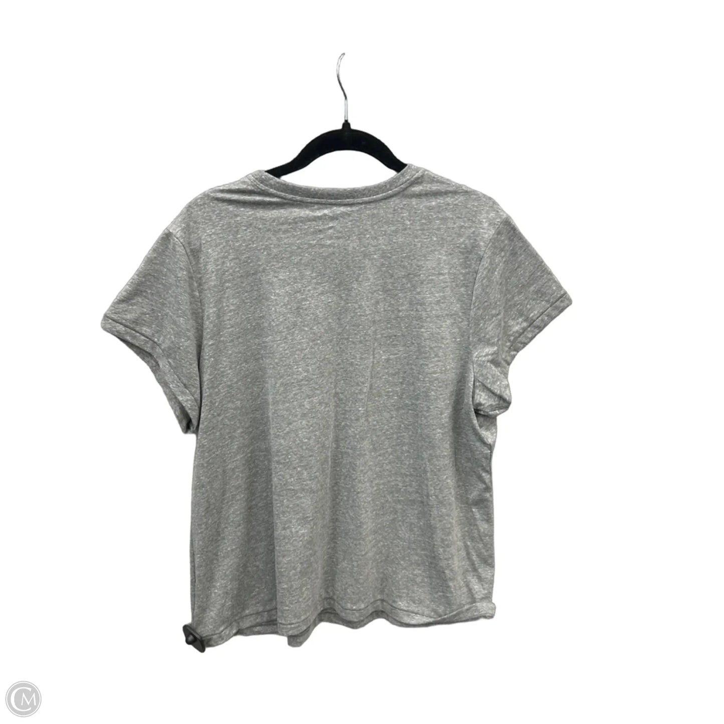 Top Short Sleeve Basic By Universal Thread In Grey, Size: Xxl