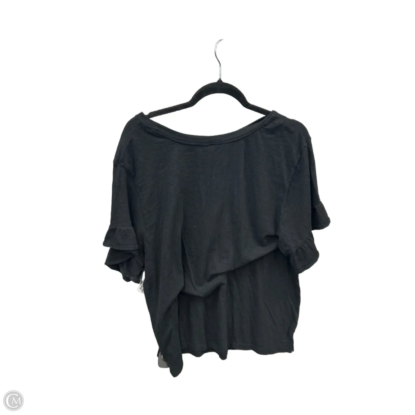 Top Short Sleeve Basic By Old Navy In Black, Size: Xl