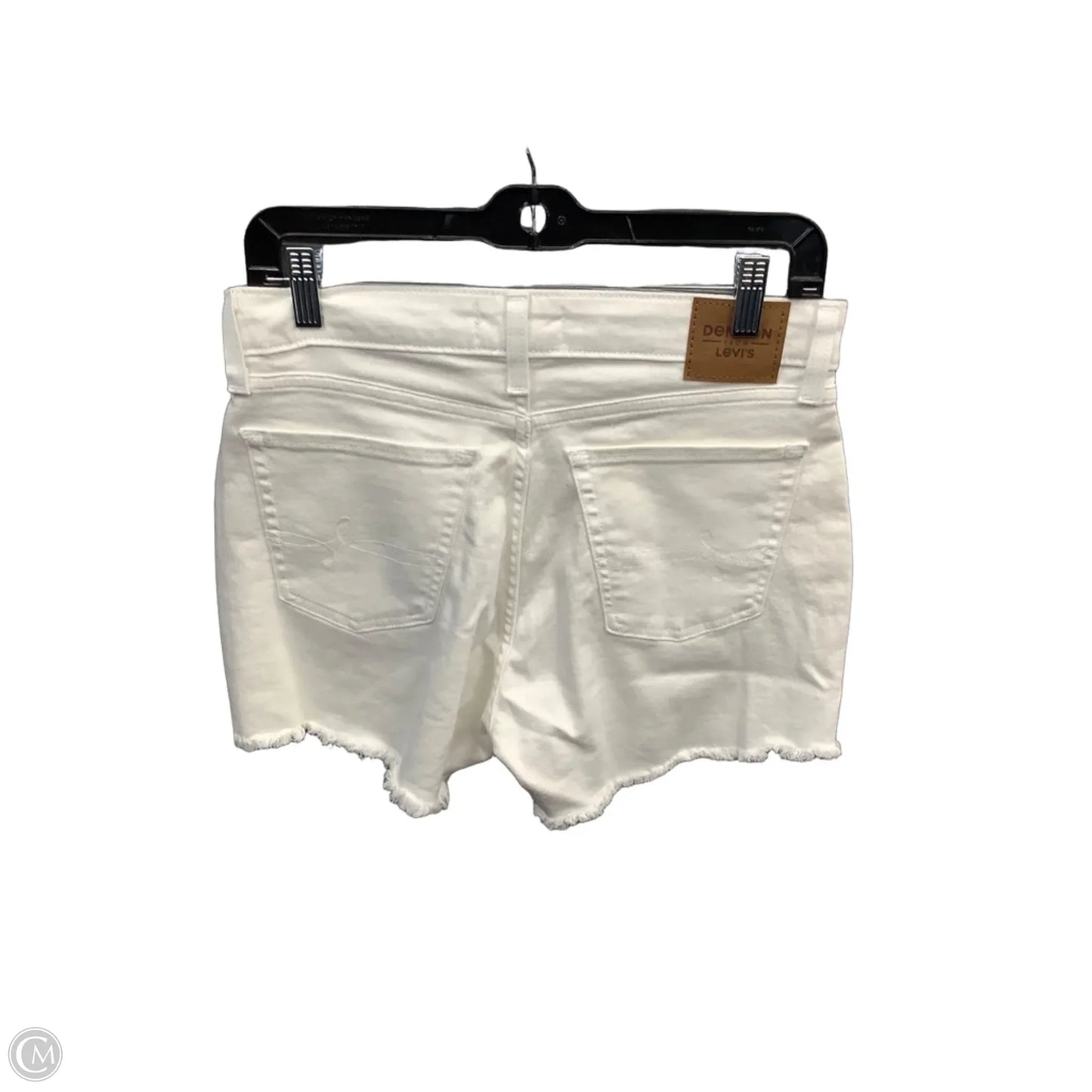 Shorts By Denizen By Levis In White Denim, Size: 8