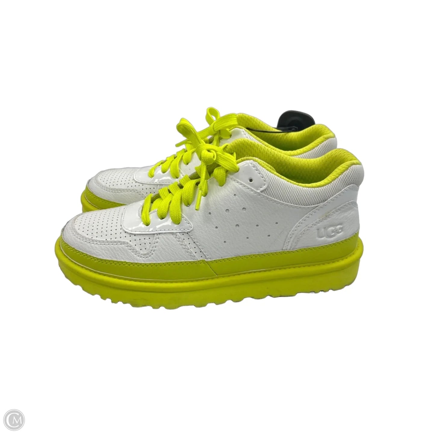 Shoes Designer By Ugg In Green & White, Size: 8