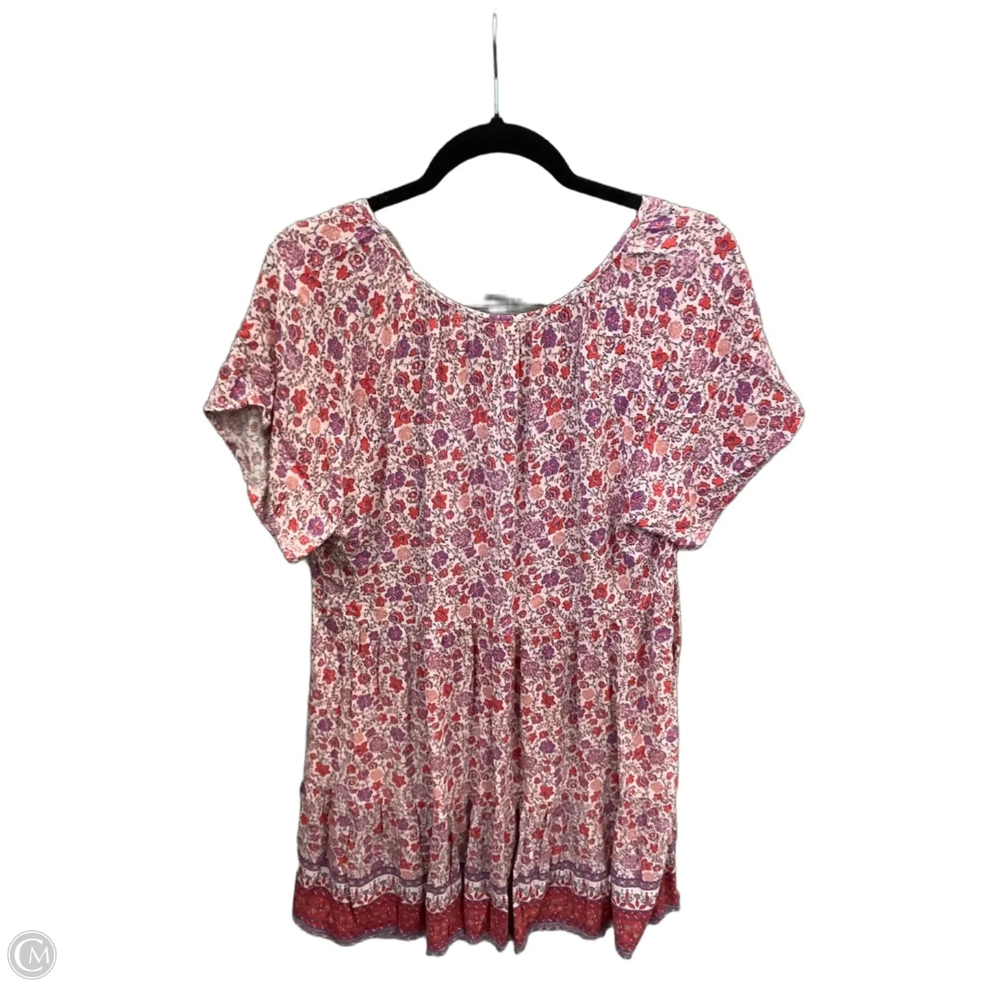Dress Casual Midi By Knox Rose In Pink, Size: L
