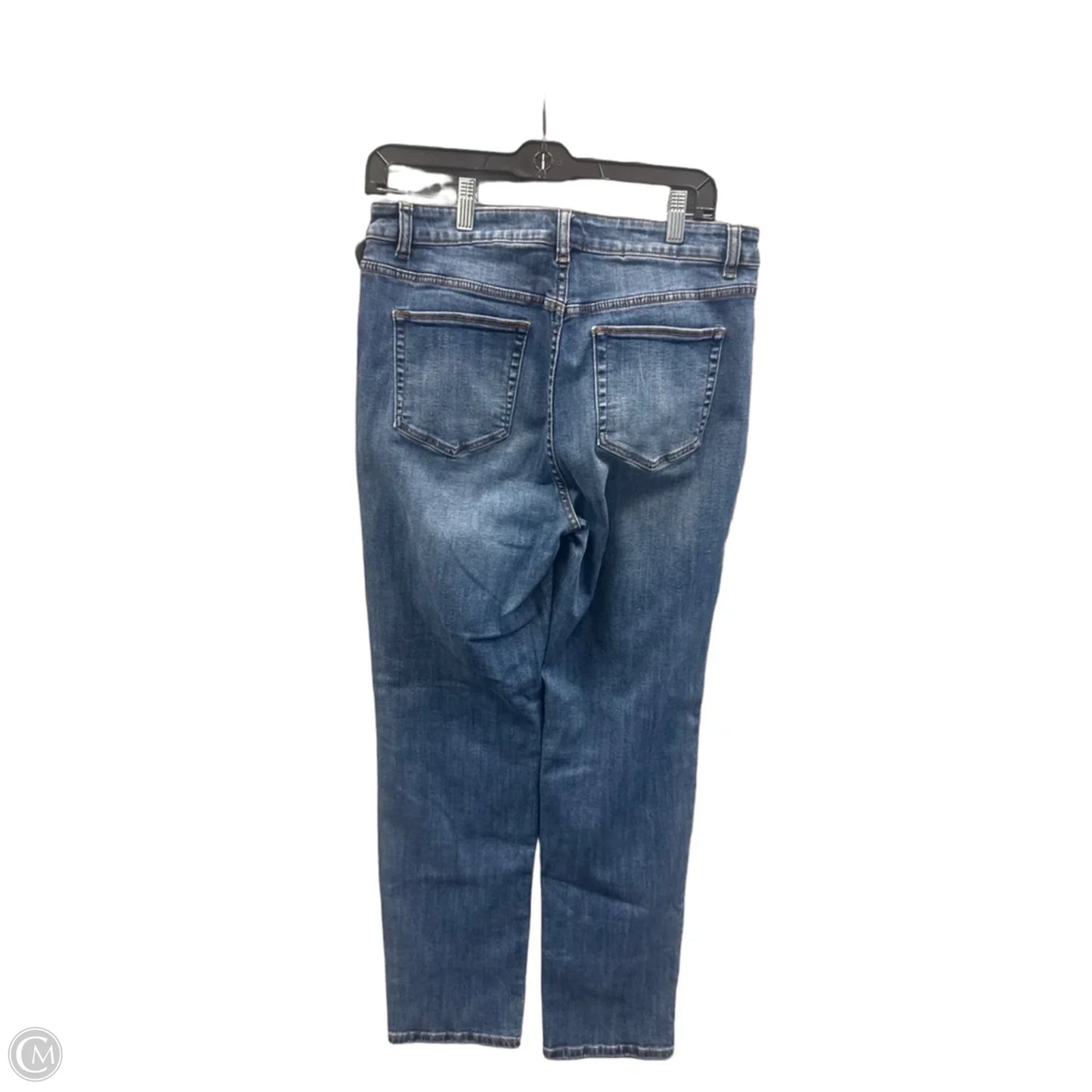 Jeans Straight By Coldwater Creek In Blue Denim, Size: 10