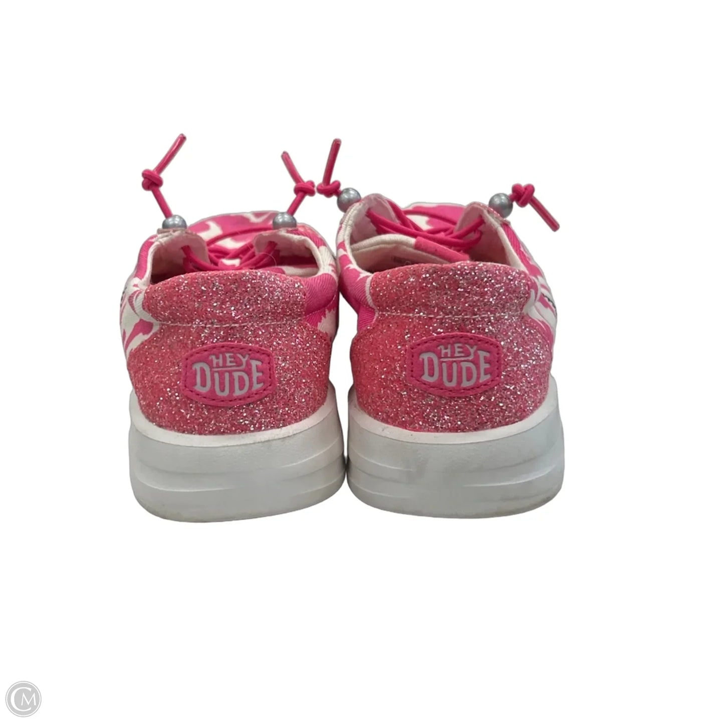 Shoes Flats By Hey Dude In Pink, Size: 8