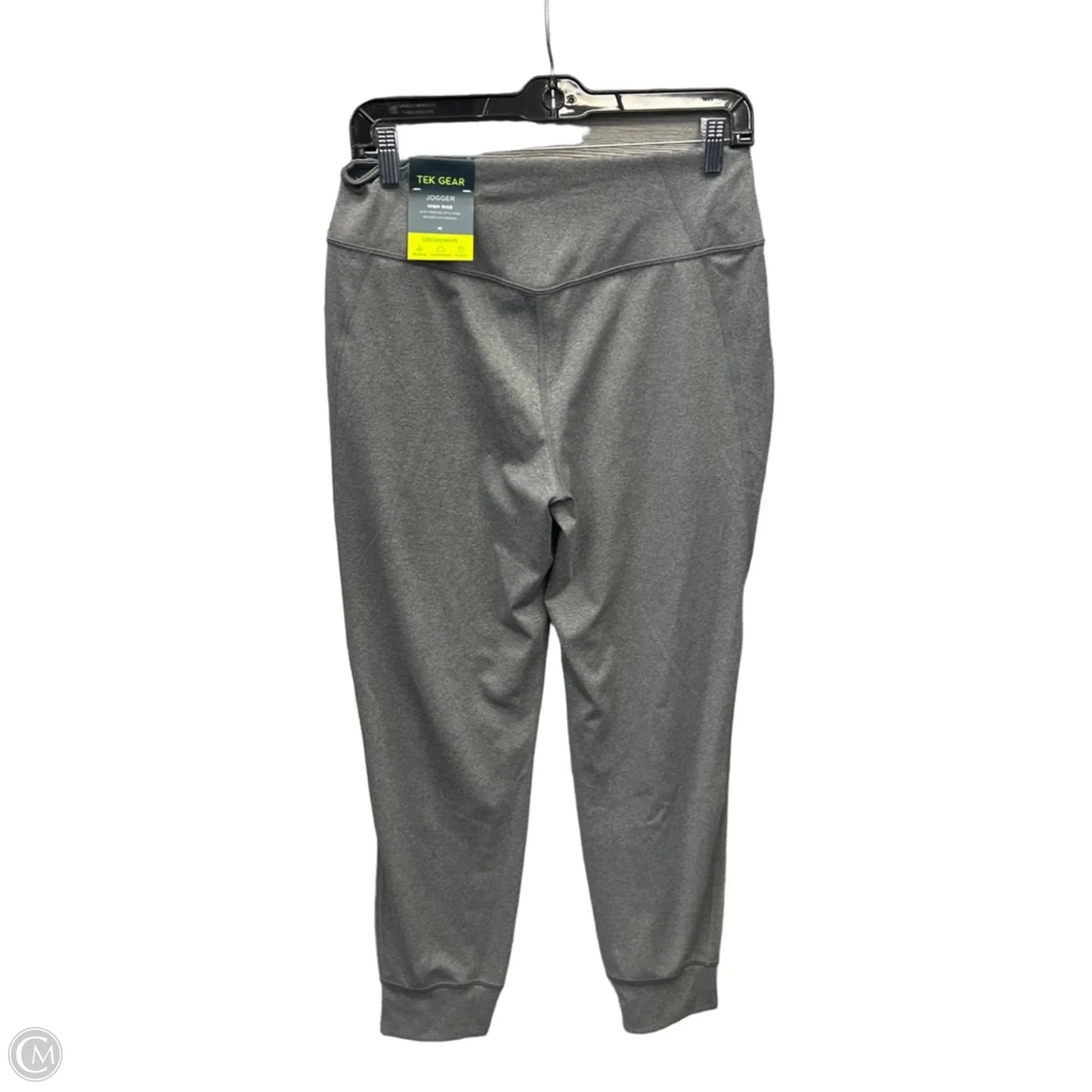 Athletic Leggings By Tek Gear In Grey, Size: M