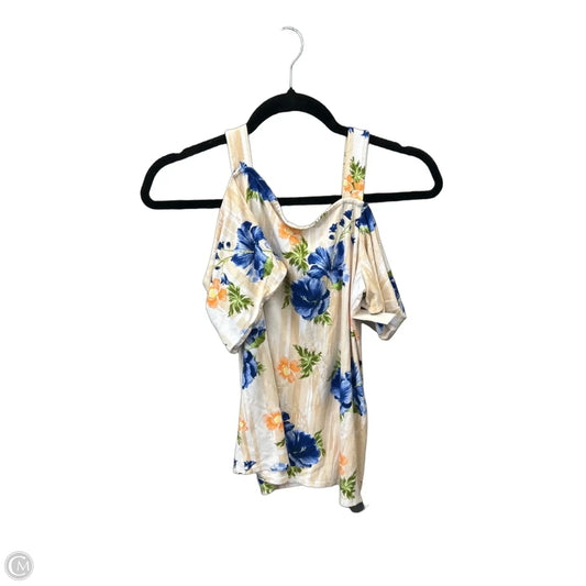 Top Short Sleeve By Jm Collections In Multi-colored, Size: Sp