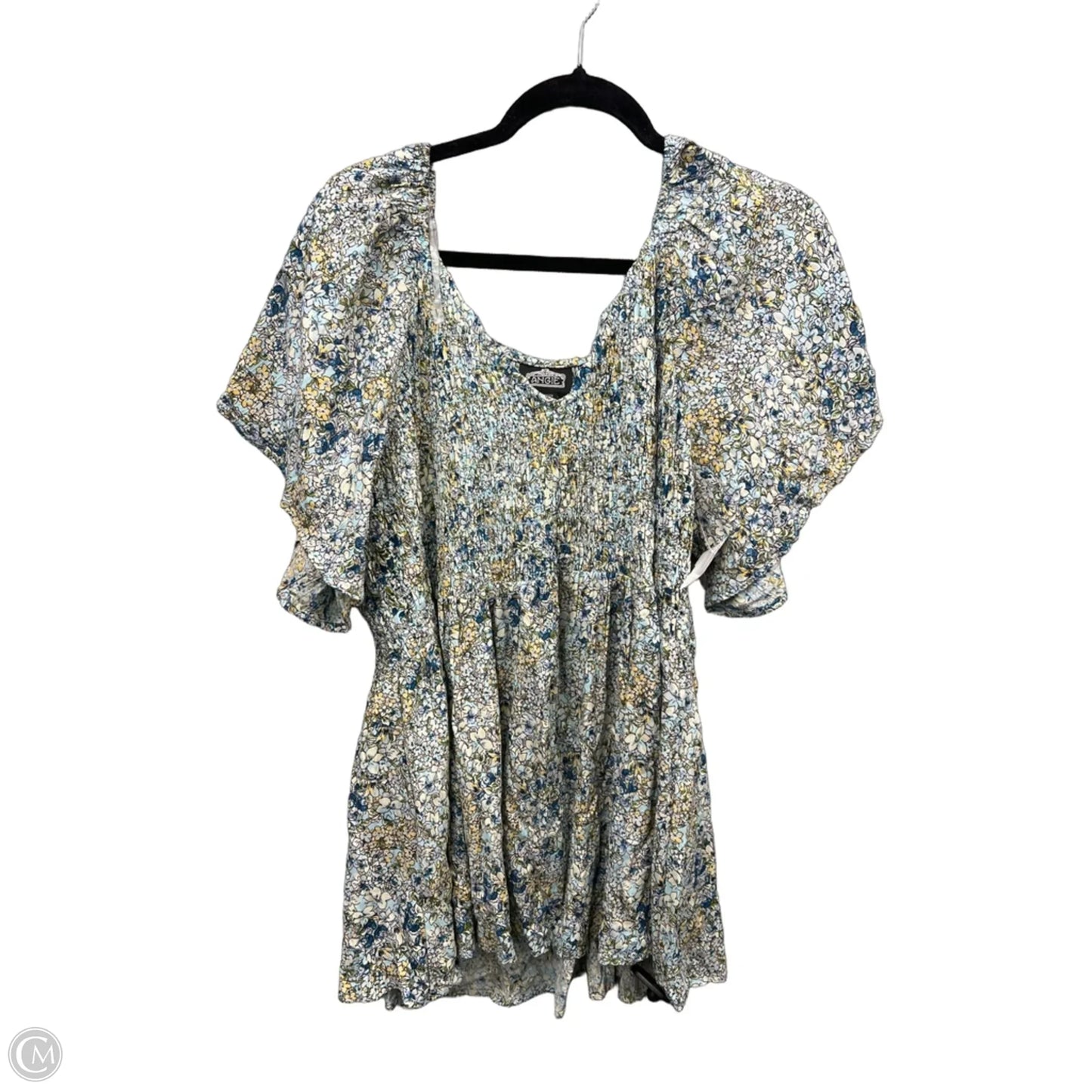 Dress Casual Midi By Angie In Green, Size: 3x