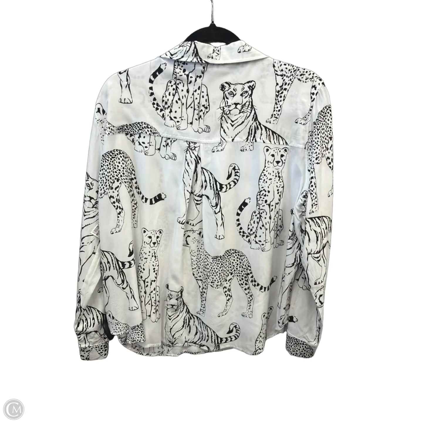 Top Long Sleeve By Jane And Delancey In White, Size: Xl