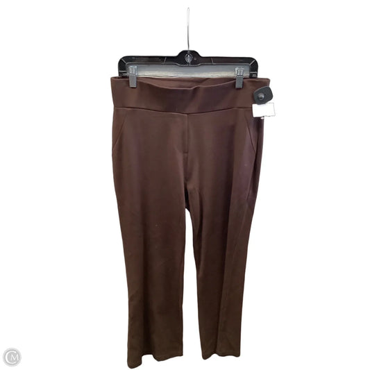 Pants Leggings By Clothes Mentor In Brown, Size: 12
