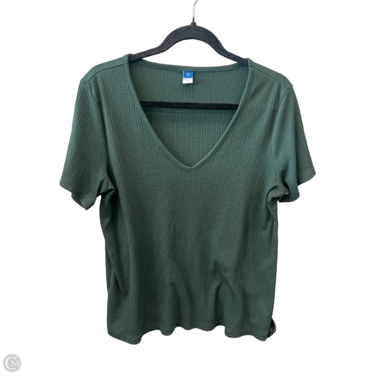 Top Short Sleeve By Old Navy In Green, Size: L
