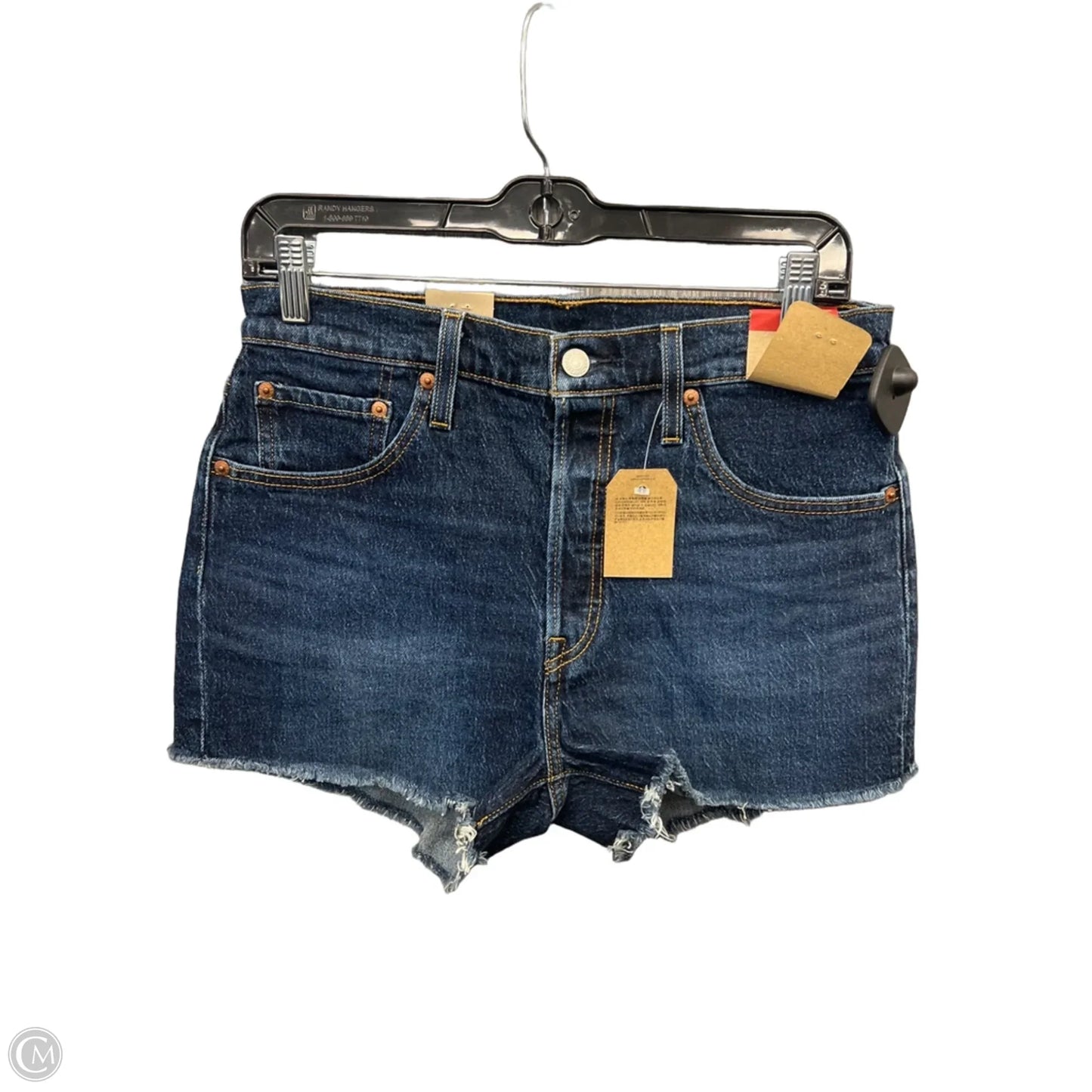Shorts By Levis In Blue Denim, Size: 8