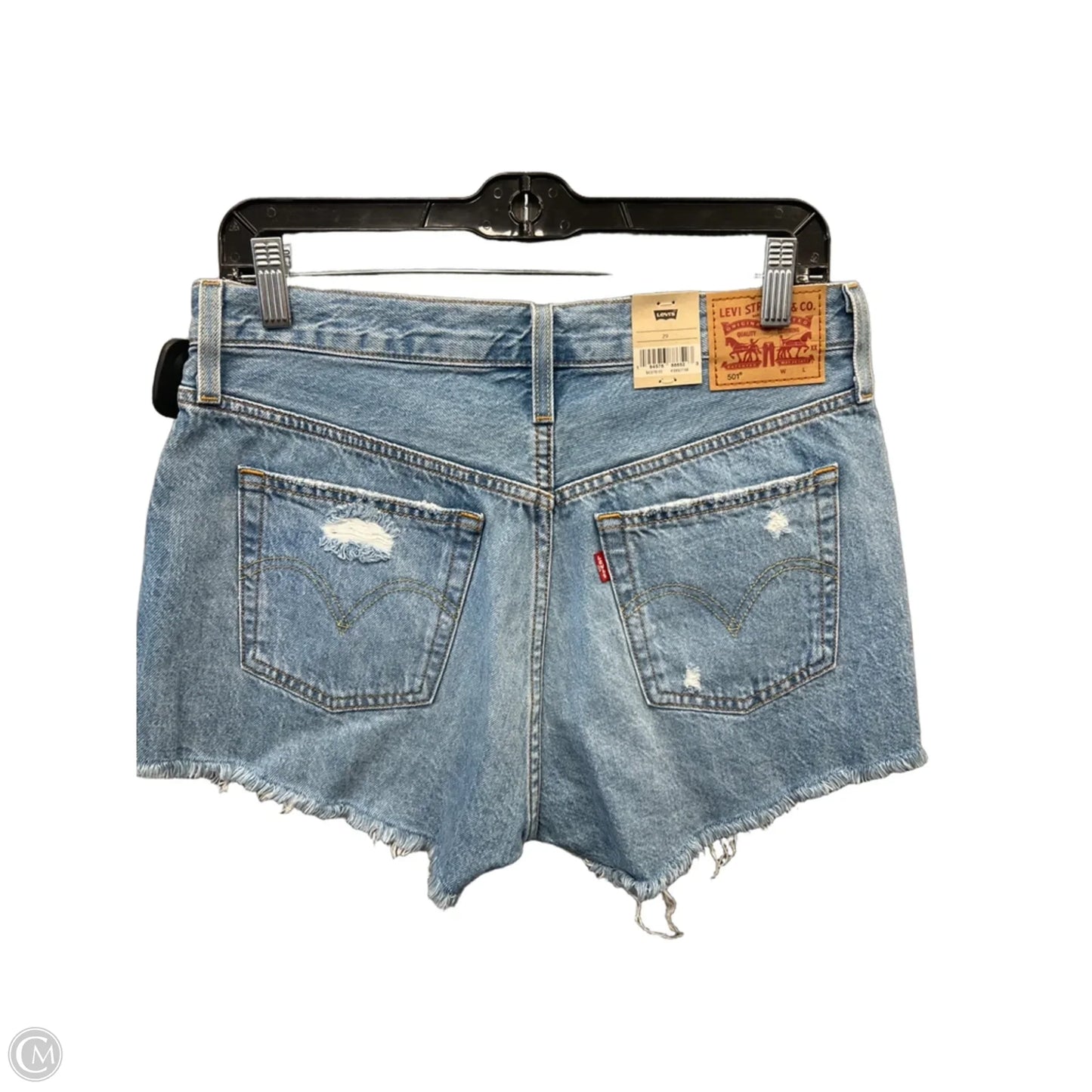Shorts By Levis In Blue Denim, Size: 8