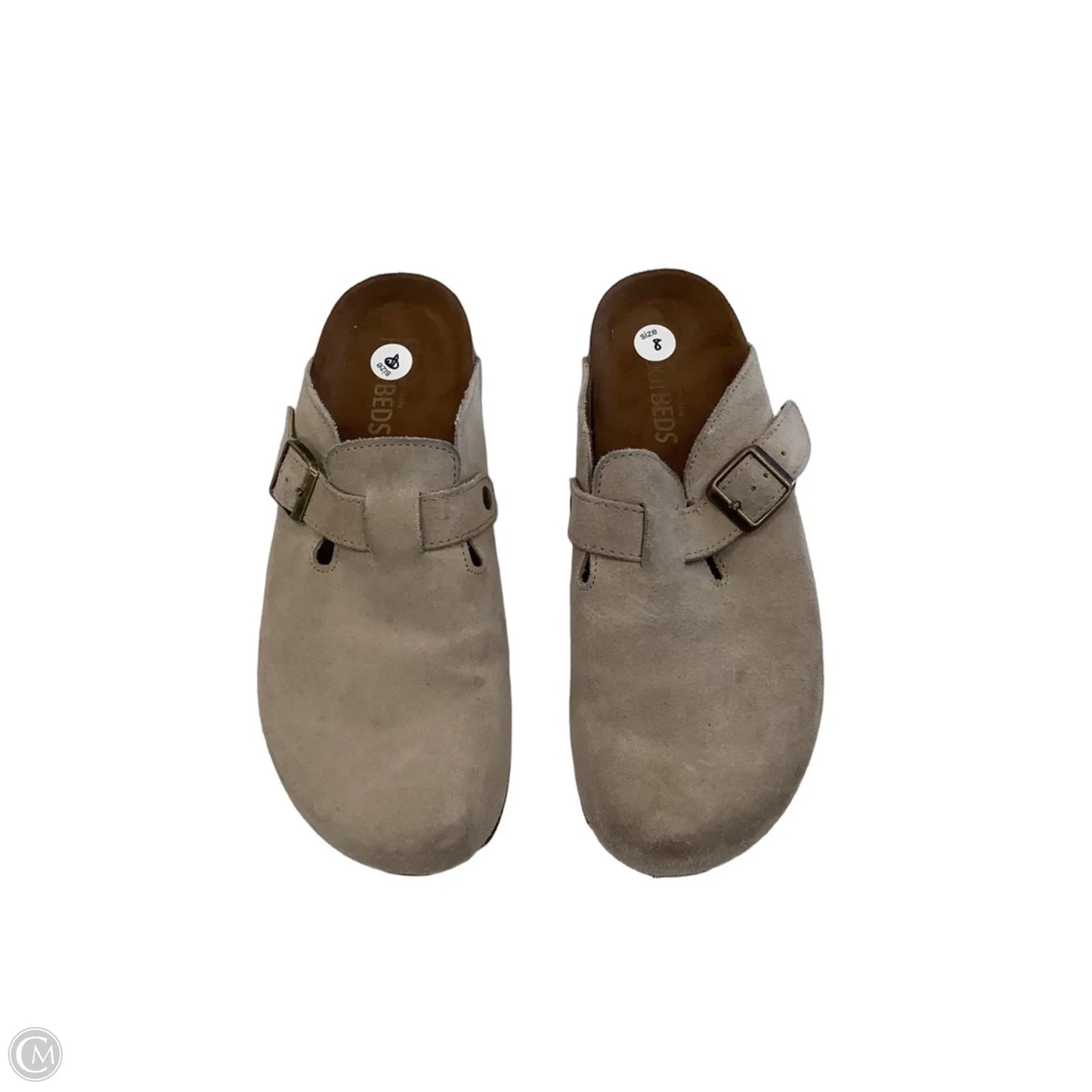 Sandals Flats By White Mountain In Grey, Size: 8