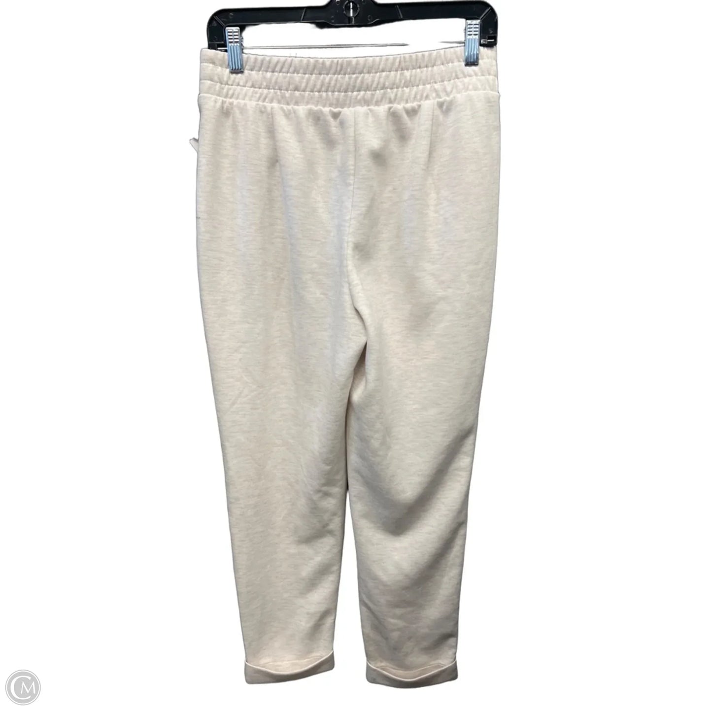 Athletic Pants By Yogalicious In Cream, Size: M