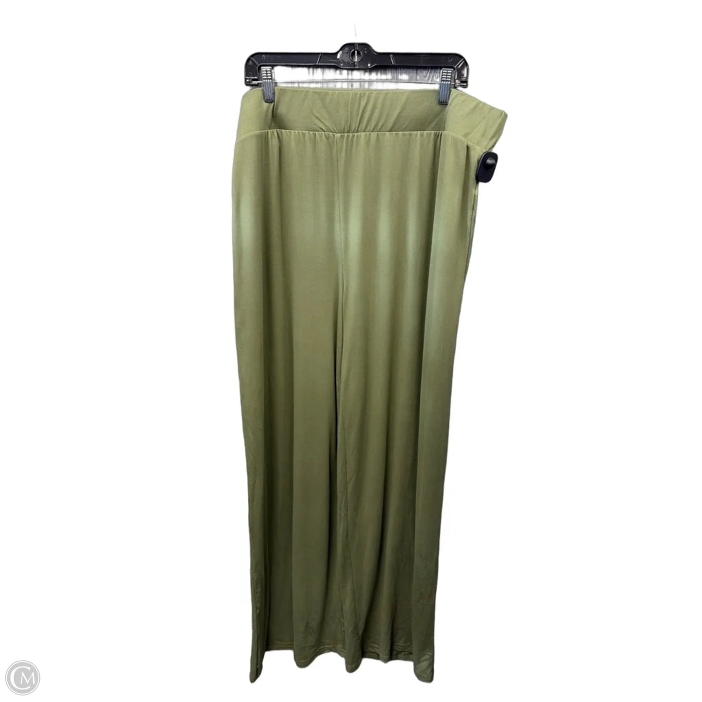 Pants Wide Leg By Just Be In Green, Size: 22