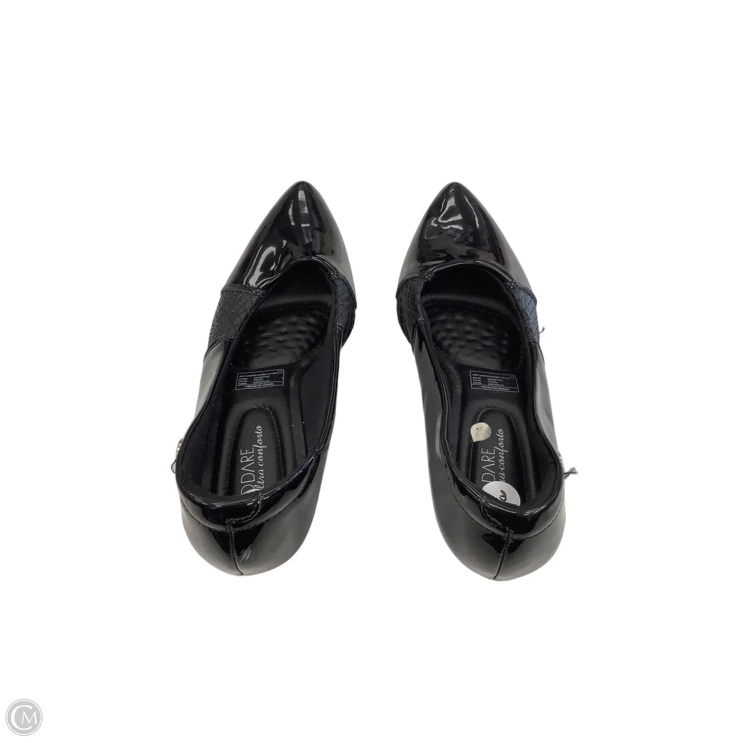 Shoes Heels Kitten By Clothes Mentor In Black, Size: 8