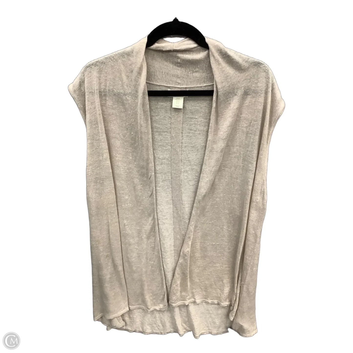 Vest Other By St Tropez In Tan, Size: Xl
