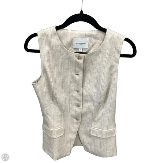 Vest Other By Banana Republic In Plaid Pattern, Size: S