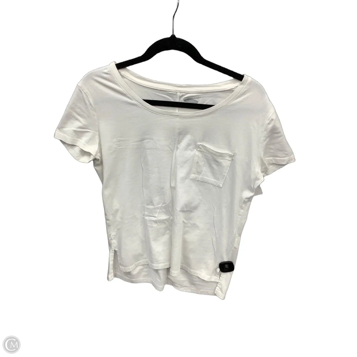 Top Short Sleeve Basic By Old Navy In White, Size: Xs