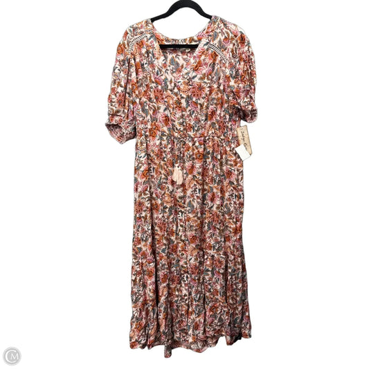 Dress Casual Maxi By Indigo Rose In Pink, Size: 2x