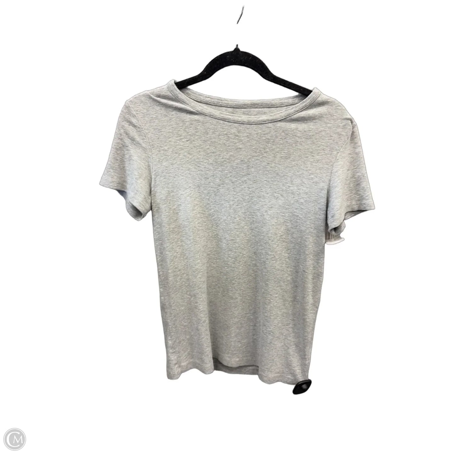 Top Short Sleeve Basic By Jones And Co In Grey, Size: M