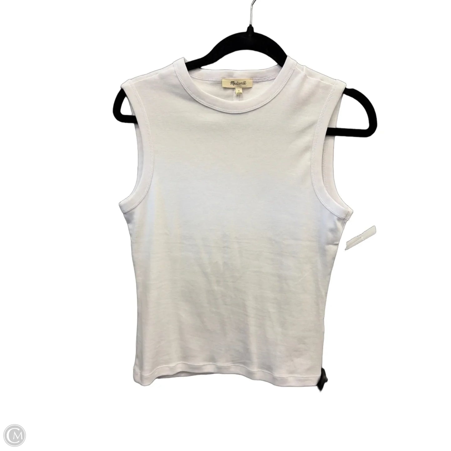 Top Sleeveless By Madewell In White, Size: M