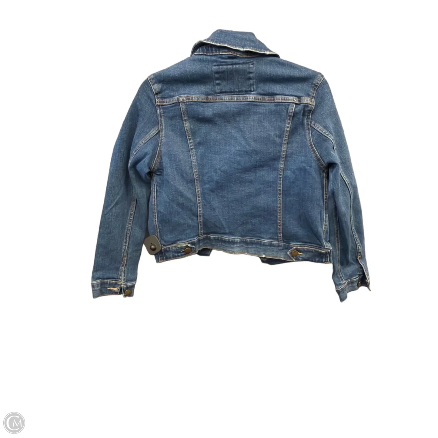 Jacket Denim By Clothes Mentor In Blue Denim, Size: M