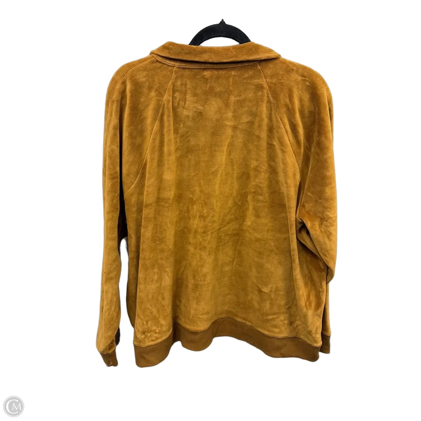 Top Long Sleeve By Madewell In Gold, Size: Xxl