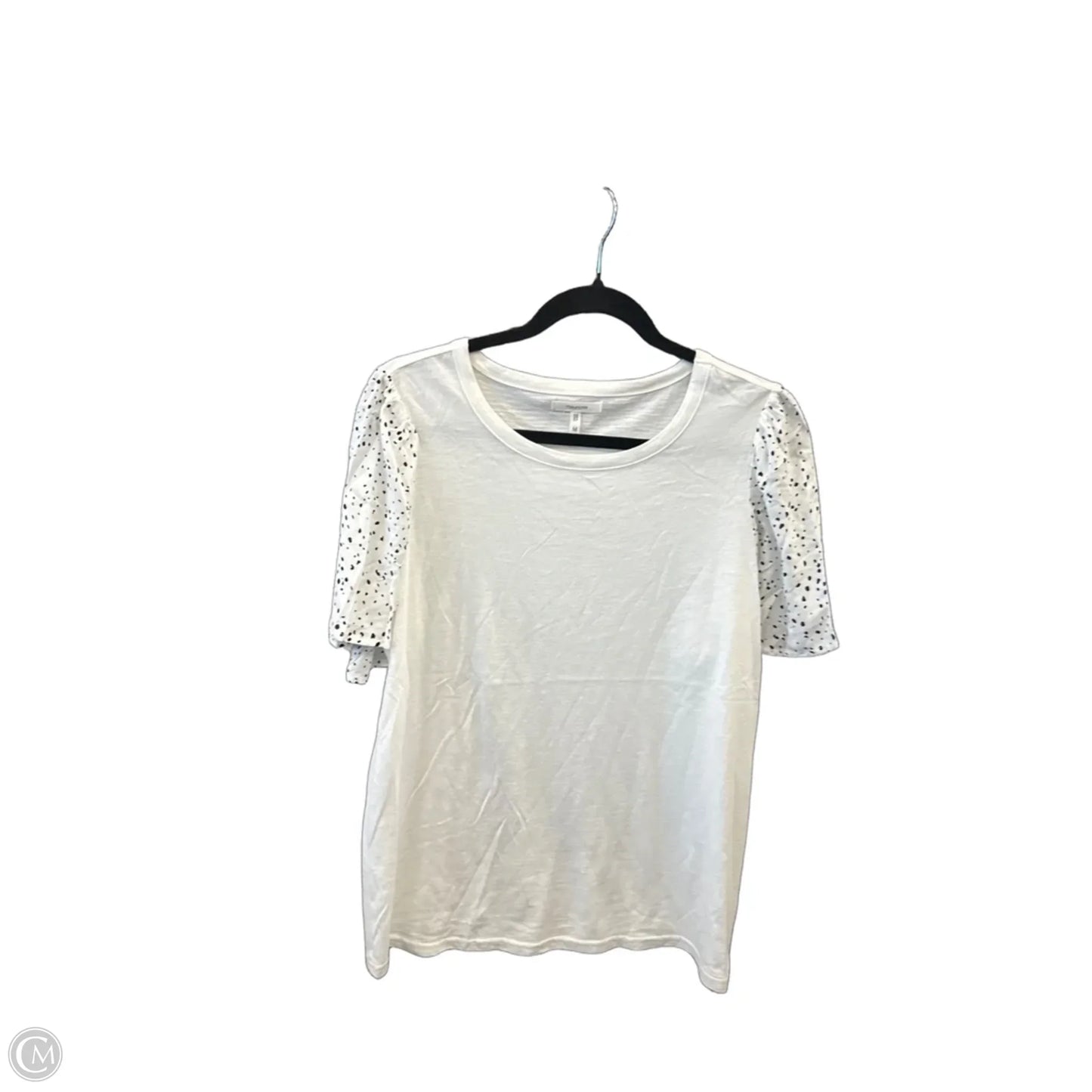 Top Short Sleeve By Maurices In White, Size: M