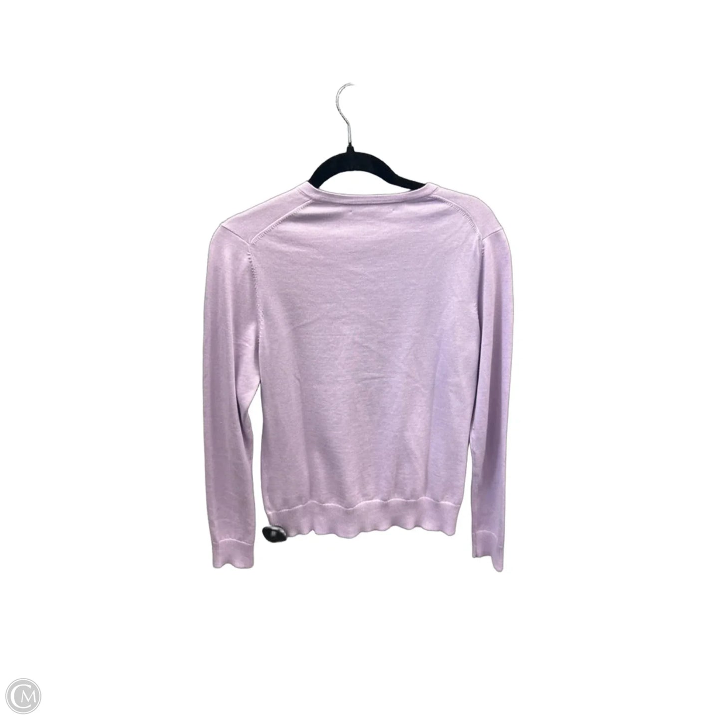 Cardigan By Brooks Brothers In Purple, Size: S