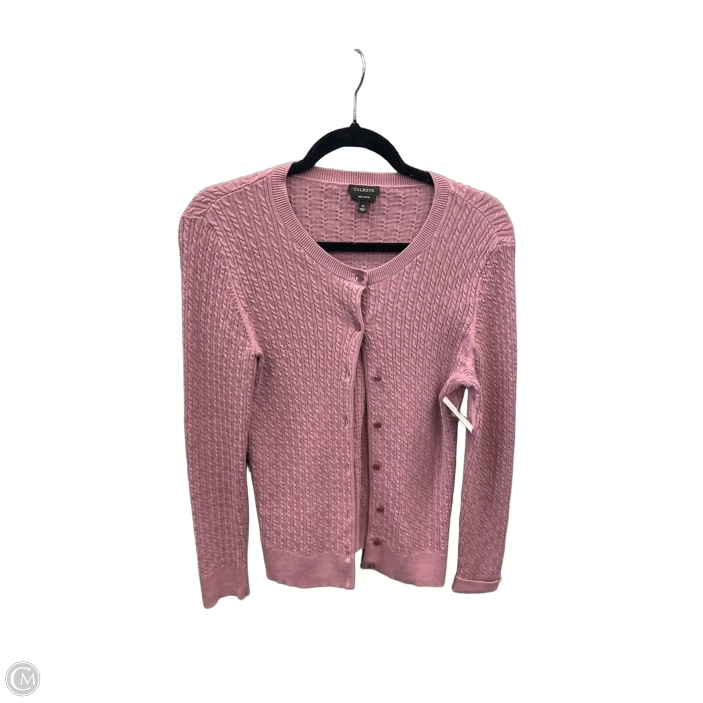 Cardigan By Talbots In Purple, Size: M