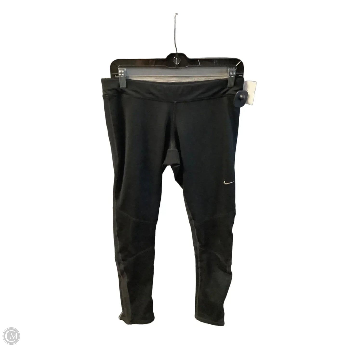 Athletic Leggings By Nike Apparel In Black, Size: L