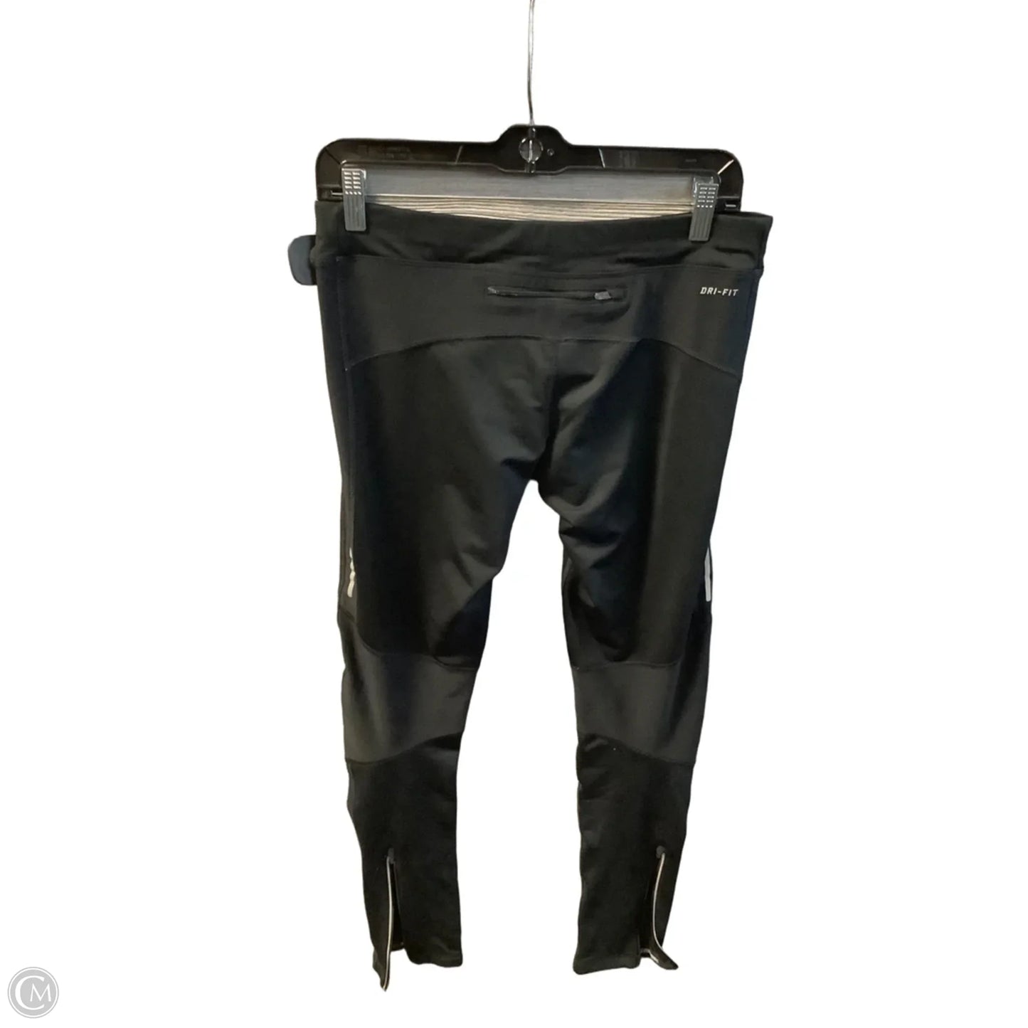 Athletic Leggings By Nike Apparel In Black, Size: L