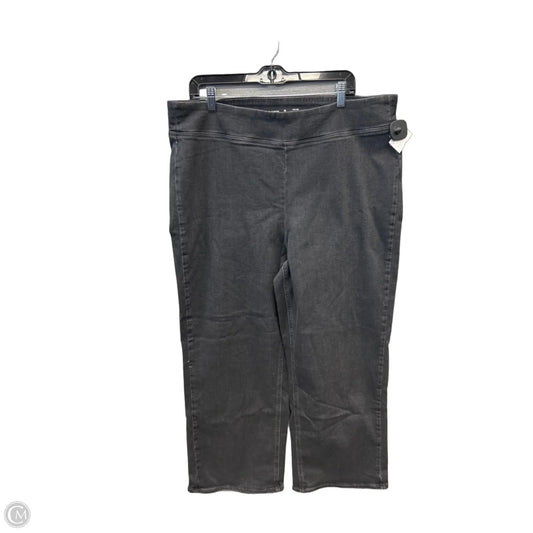 Jeans Wide Leg By Old Navy In Black, Size: 18