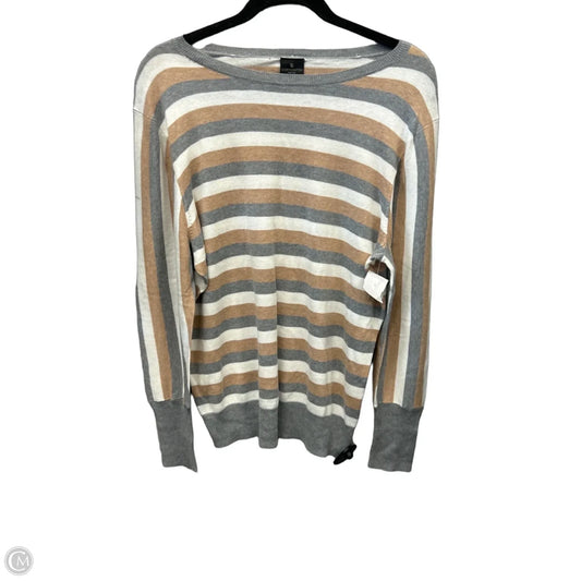 Top Long Sleeve By Worthington In Striped Pattern, Size: Xlp
