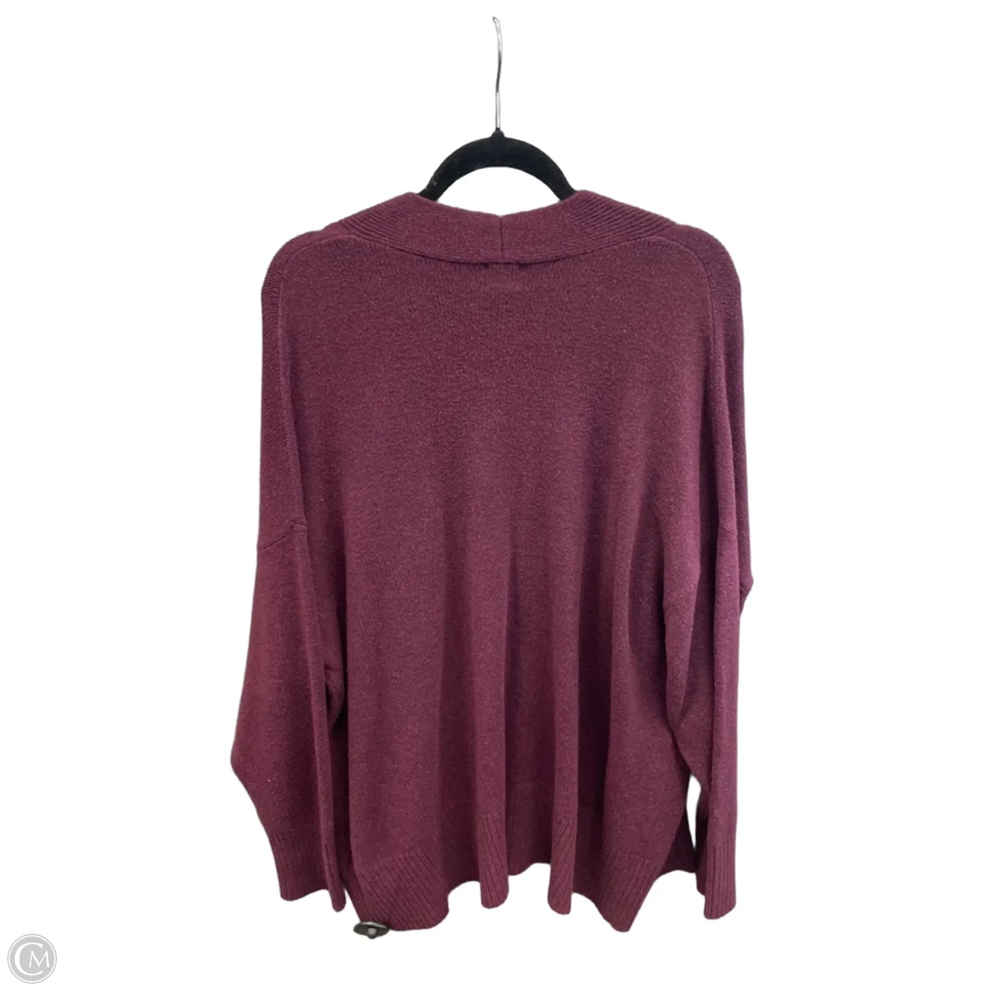 Cardigan By A New Day In Purple, Size: 1x
