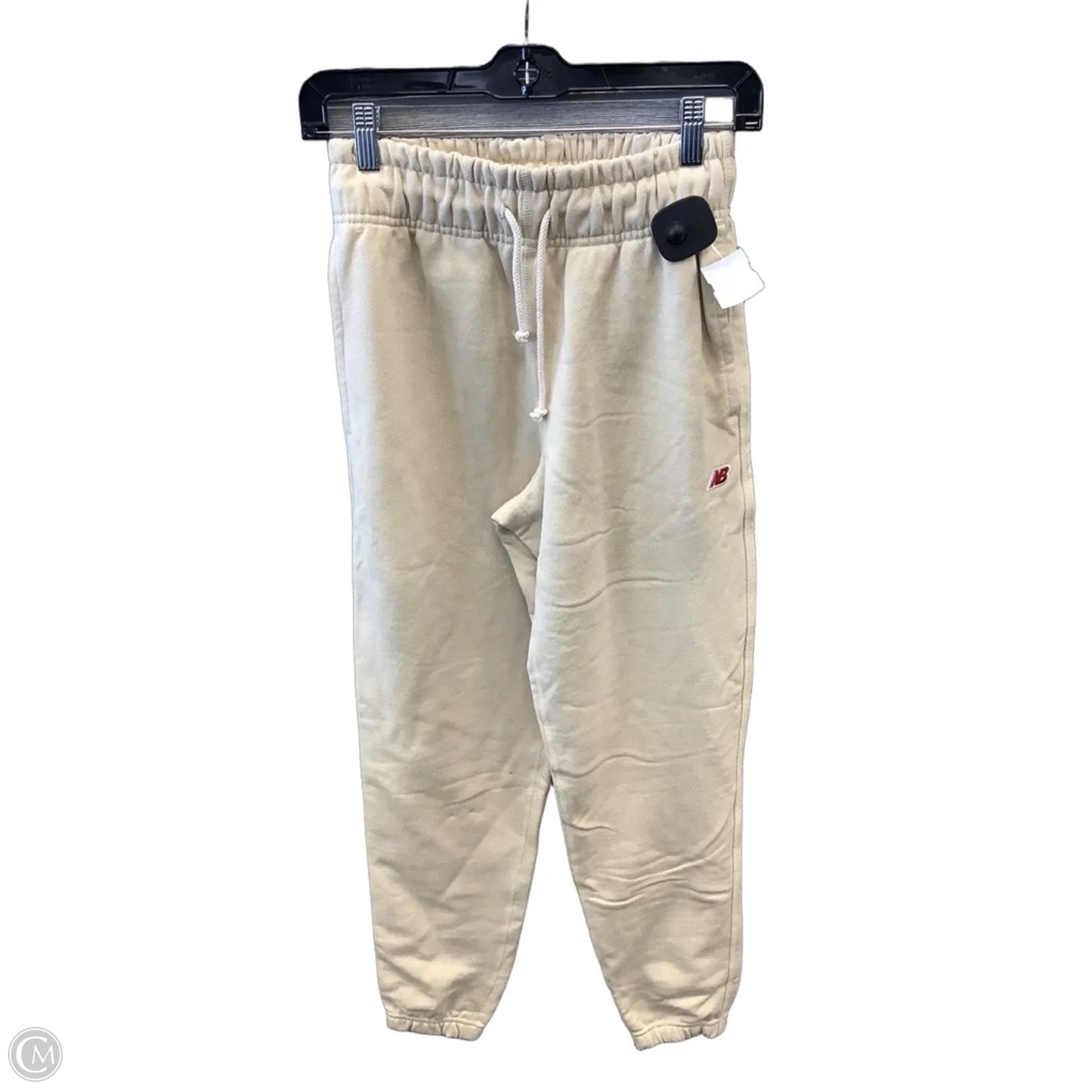 Athletic Pants By New Balance In Cream, Size: Xs