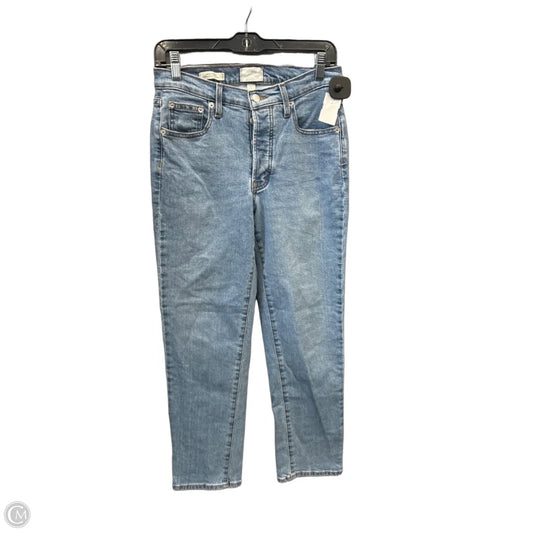 Jeans Straight By Universal Thread In Blue Denim, Size: 8