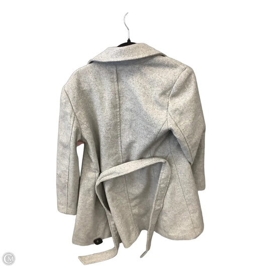 Coat Peacoat By Express In Grey, Size: M
