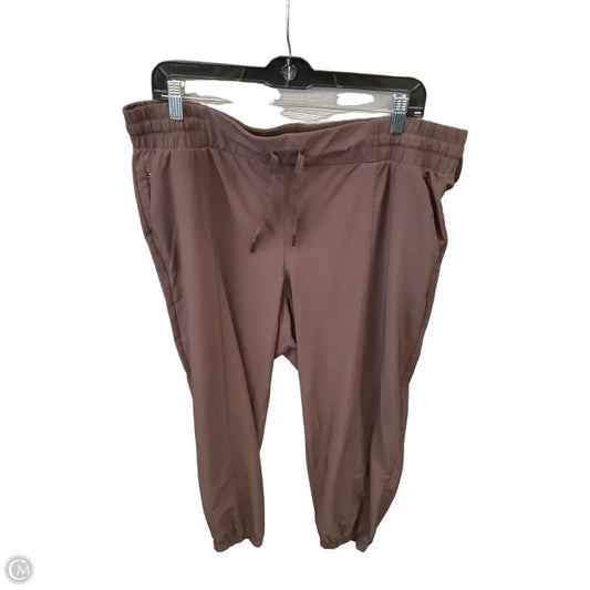 Athletic Pants By All In Motion In Brown, Size: Xxl
