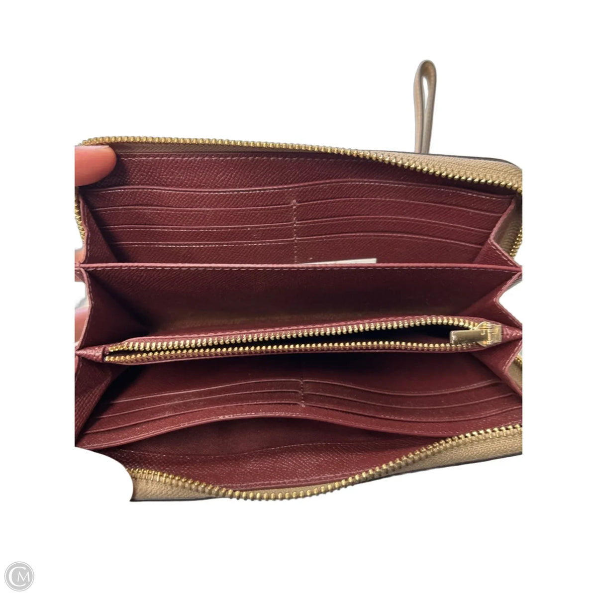 Wallet Designer By Coach, Size: Large