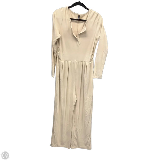 Jumpsuit By Prettygarden In Cream, Size: L