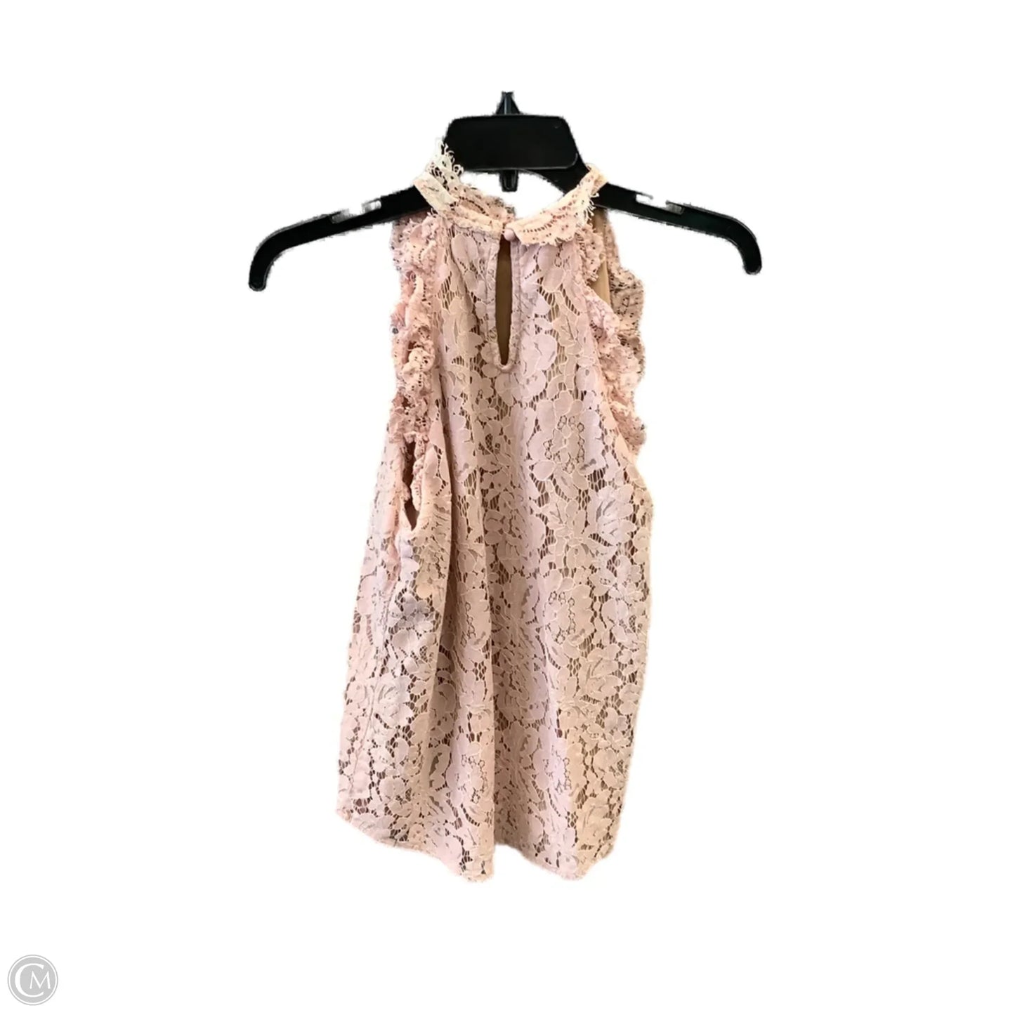 Top Sleeveless By Ee Some In Pink, Size: S