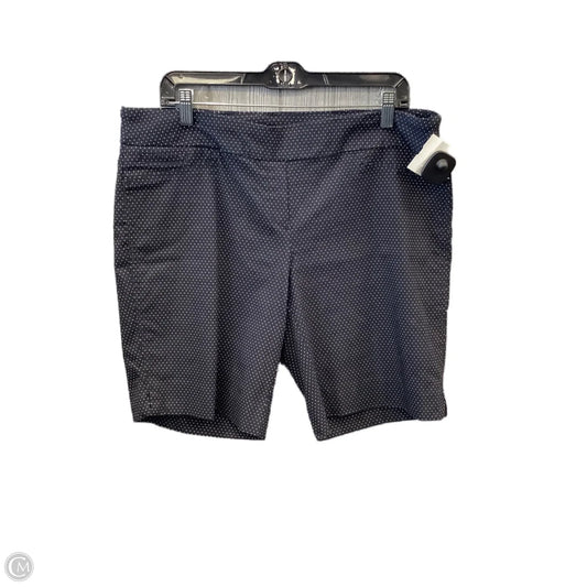 Shorts By Hilary Radley In Black & White, Size: 14
