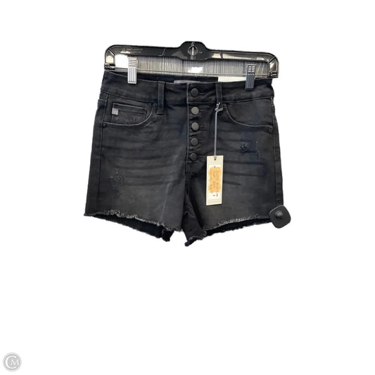 Shorts By Clothes Mentor In Black Denim, Size: 4