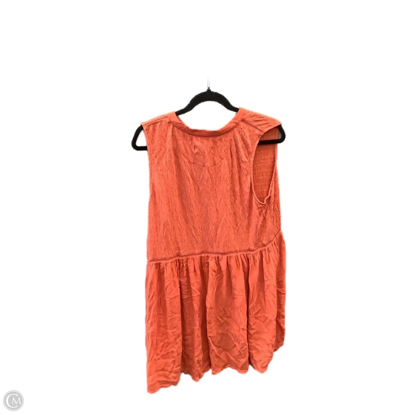 Dress Casual Short By Anthropologie In Orange, Size: L